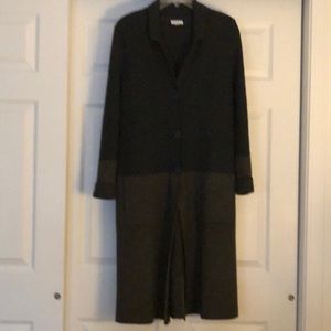 Long sweater coat